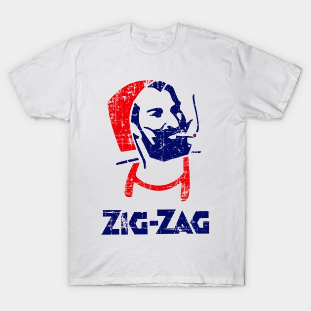 Zig Zag Vintage T-Shirt by GR8DZINE